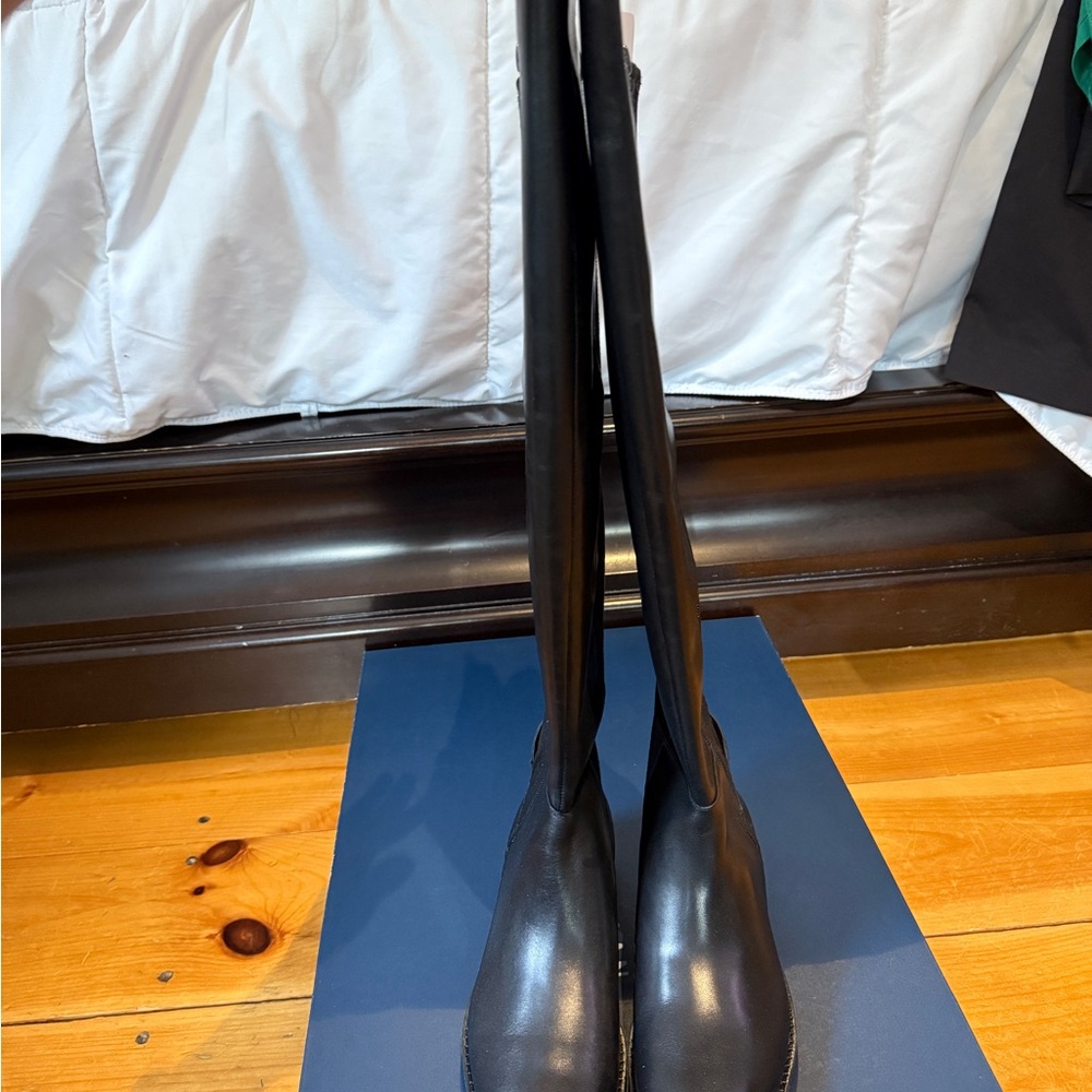 Cole Haan Black Knee-High Boots